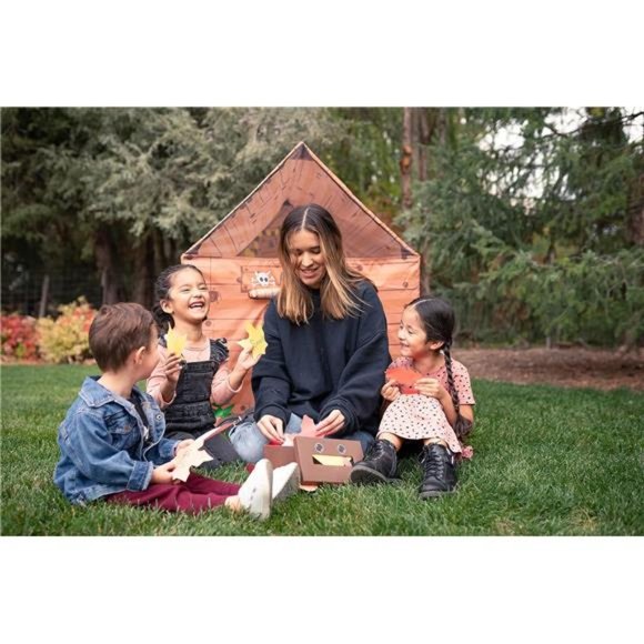 CHILDRENS INDOOR CLUB HOUSE PLAY TENT - Picture 4 of 6